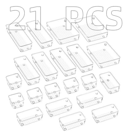 Set de 21 Organizadores Acrílico