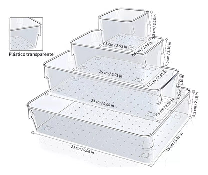 Set de 21 Organizadores Acrílico