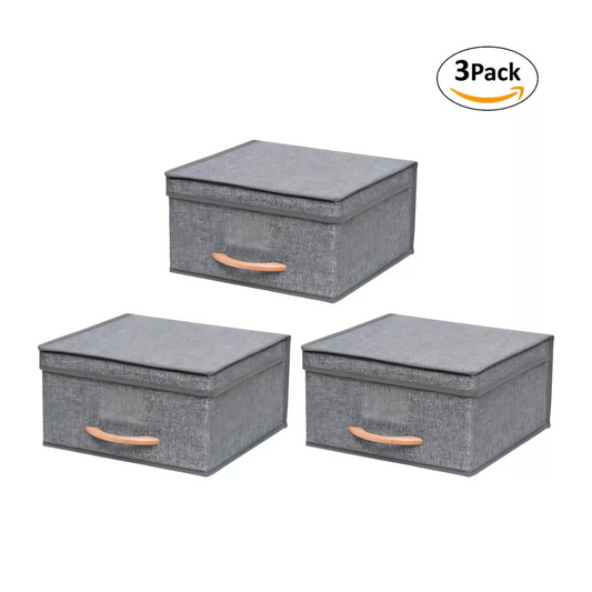 Pack 3 Cajas Organizadoras Plegables Carry All