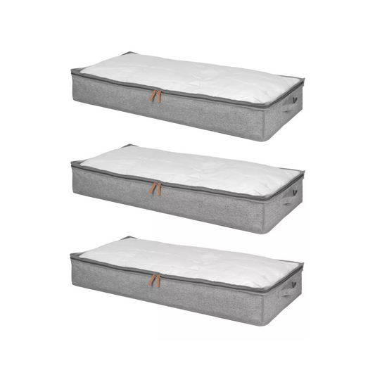 Pack 3 Bolsos Almacenaje Bajo Cama 70 Litros Carry All