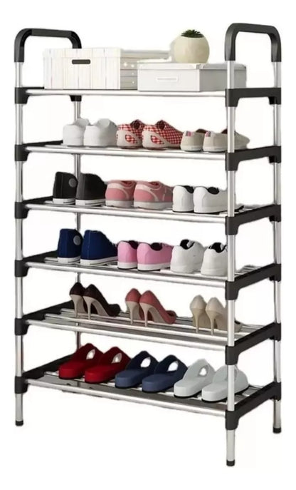 Organizador de Zapatos Armable de 6 Pisos para 18 Pares