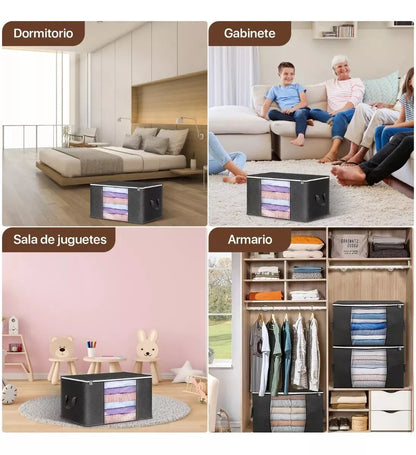 Set de 8 Organizadores para Almacenamiento de Ropa